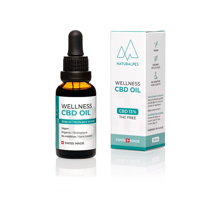 Huile CBD Wellness 13% Naturalpes 10ml