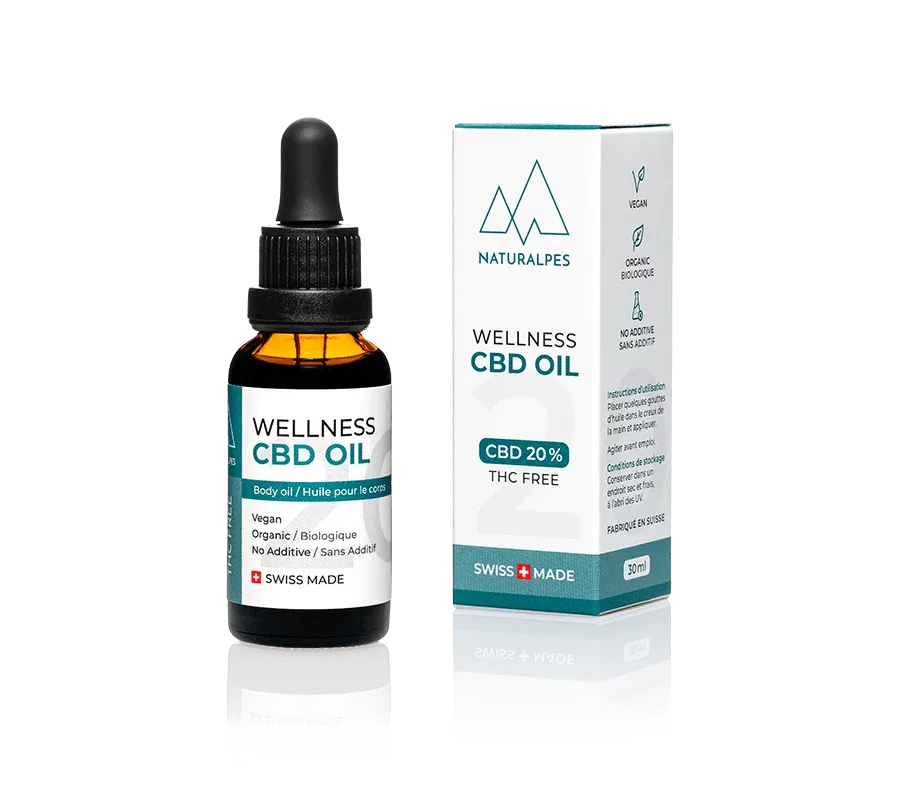 Huile CBD Wellness 20% Naturalpes 10ml