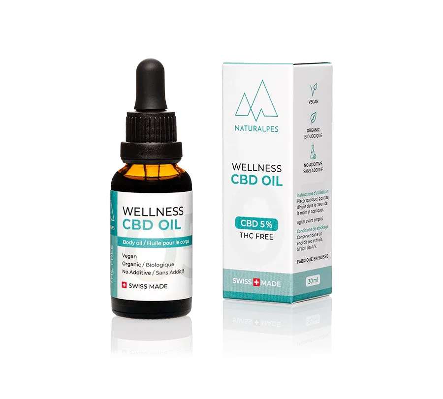 Huile CBD Wellness 5% Naturalpes 10ml