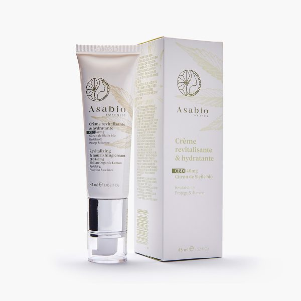 Asabio - Crème Revitalisante et Hydratante 45ml